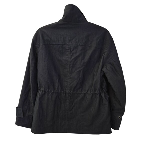 Vince Solid Flap Pocket Hidden Zip Anorak Jacket Size XS - Picture 2 of 7